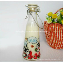 500ml 1liter Bulk Milk Bottle with Clip Lid